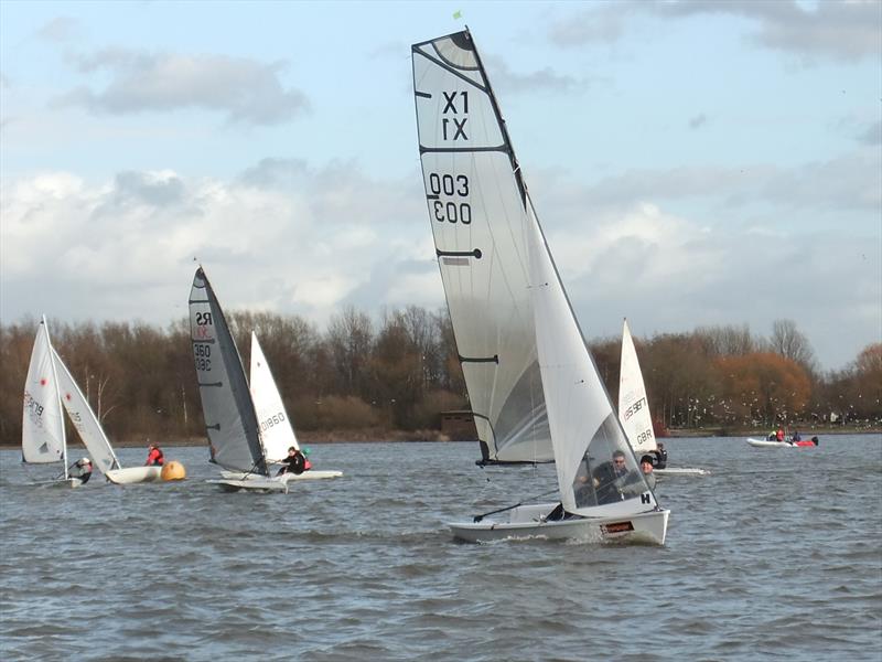 Day 5 of the Crewsaver Tipsy Icicle at Leigh & Lowton photo copyright Paul Allen taken at Leigh & Lowton Sailing Club and featuring the X1 class