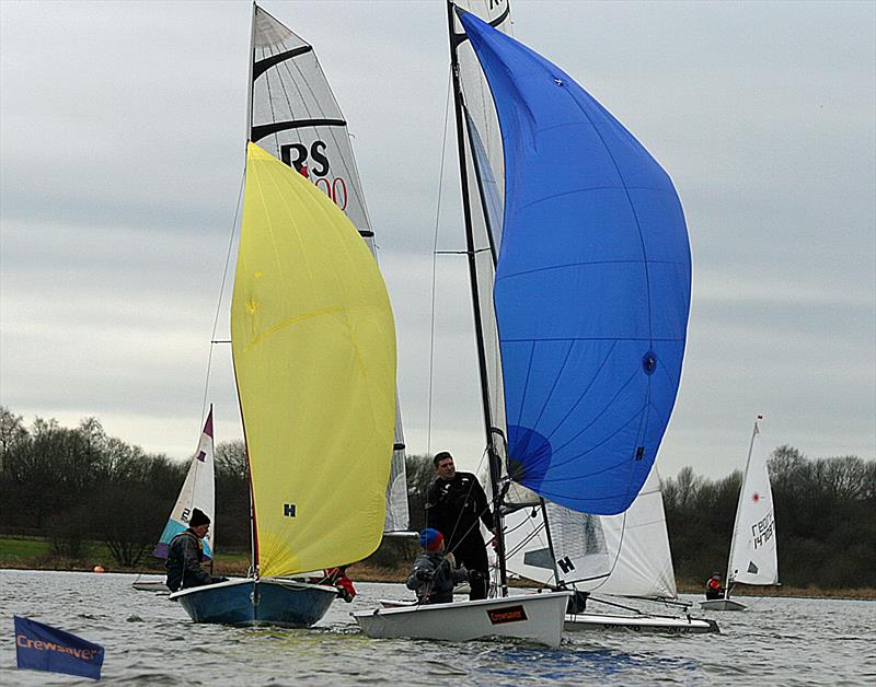 Crewsaver Tipsy Icicle Series week 4 at Leigh & Lowton photo copyright Gerard van den Hoek taken at Leigh & Lowton Sailing Club and featuring the X1 class