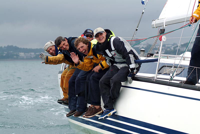 Action from the wet & windy X-332 nationals at Torquay photo copyright Lee Whitehead / www.photolounge.co.uk taken at Royal Torbay Yacht Club and featuring the X-332 class