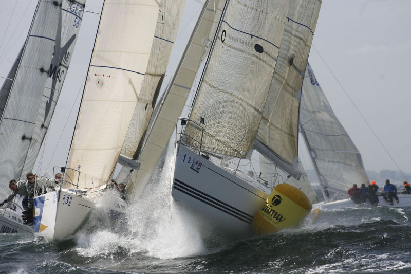 High winds on day three of the X-35 Worlds during Kieler Woche photo copyright okpress / Kieler Woche taken at  and featuring the X-35 class