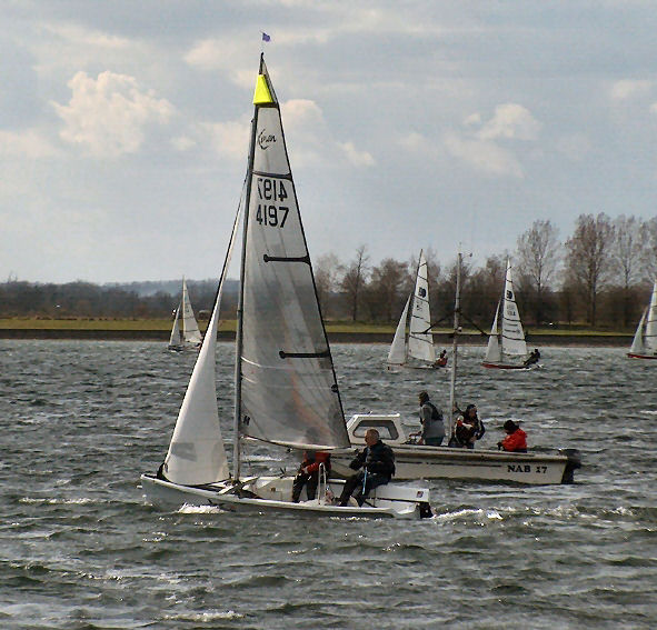 The first ever Topaz Xenon open is held at Oxford photo copyright George Wark taken at Oxford Sailing Club and featuring the Topaz Xenon class
