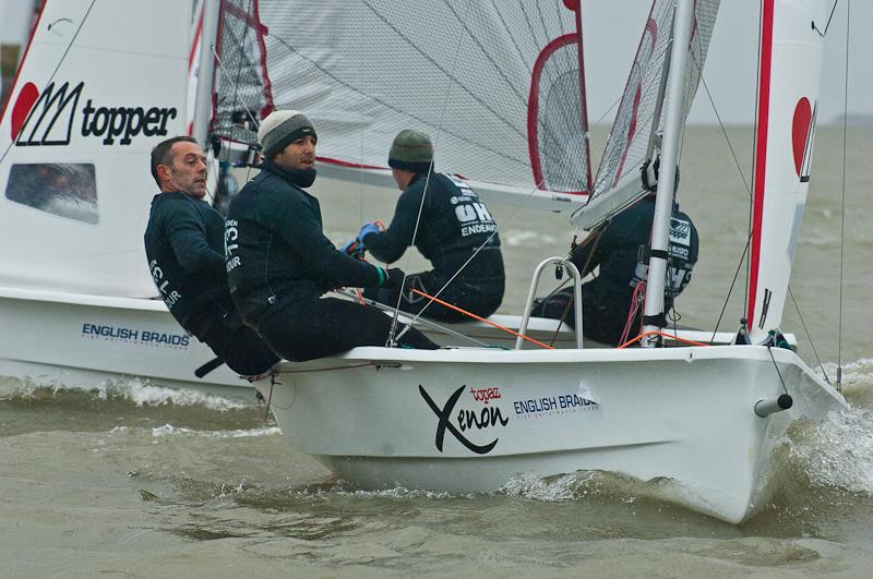 Endeavour Trophy day 2 photo copyright Graeme Sweeney / www.marineimages.co.uk taken at Royal Ocean Racing Club, Cowes and featuring the Topaz Xenon class