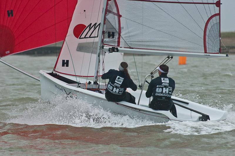 Endeavour Trophy day 2 photo copyright Graeme Sweeney / www.marineimages.co.uk taken at Royal Ocean Racing Club, Cowes and featuring the Topaz Xenon class