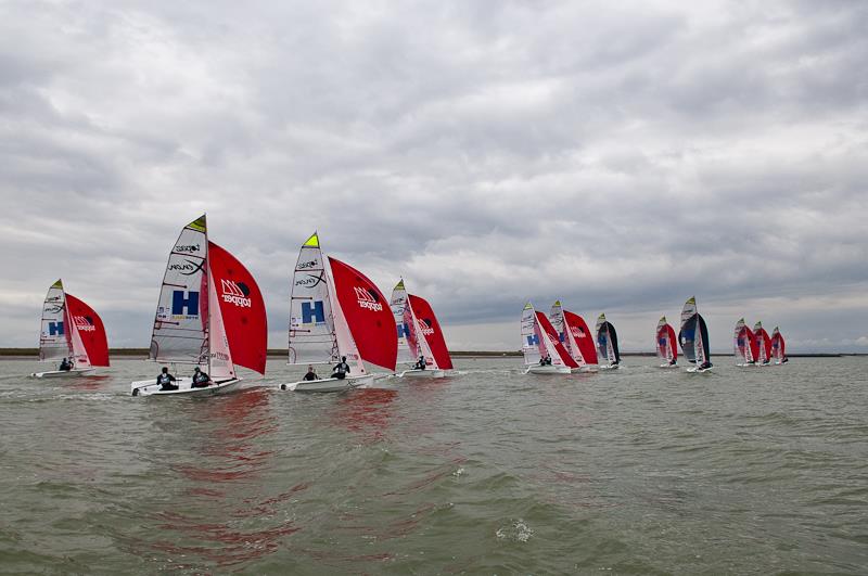 Endeavour Trophy day 2 photo copyright Graeme Sweeney / www.marineimages.co.uk taken at Royal Ocean Racing Club, Cowes and featuring the Topaz Xenon class
