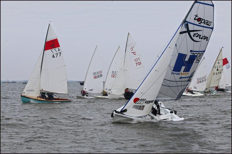 Push The Boat Out at Blakeney photo copyright Steve Soanes taken at Blakeney Sailing Club and featuring the Topaz Xenon class