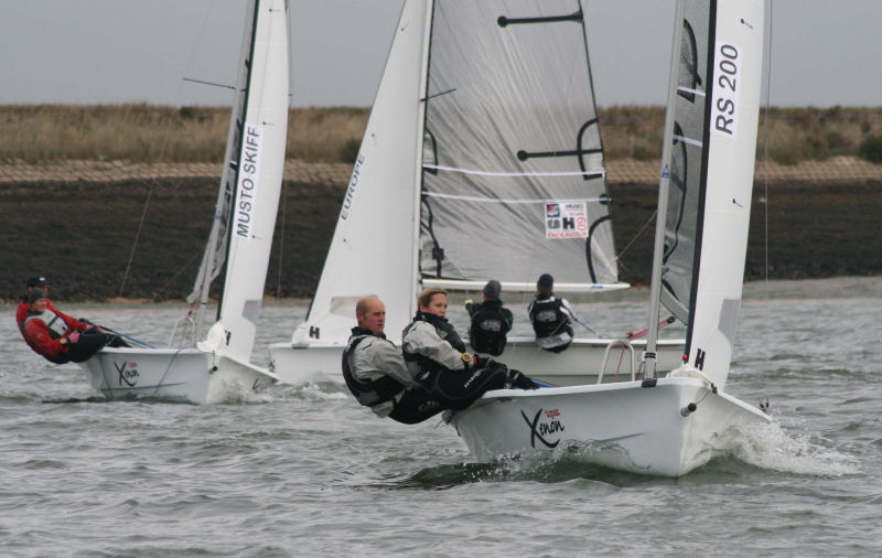 Geoff Carveth and Emma Clarke win the Endeavour Trophy 2009 photo copyright Sue Pelling taken at  and featuring the Topaz Xenon class