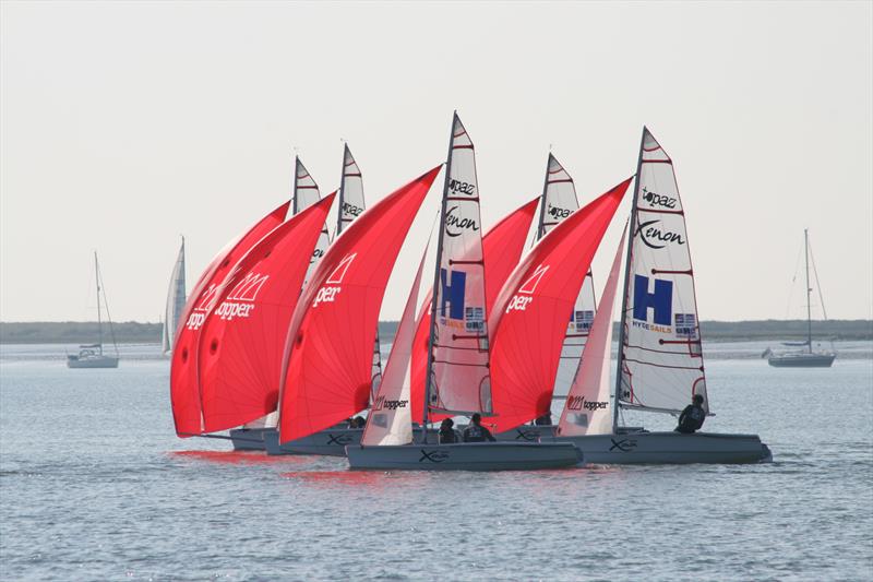Racing in the 2012 Endeavour Trophy photo copyright Sue Pelling taken at  and featuring the Topaz Xenon class