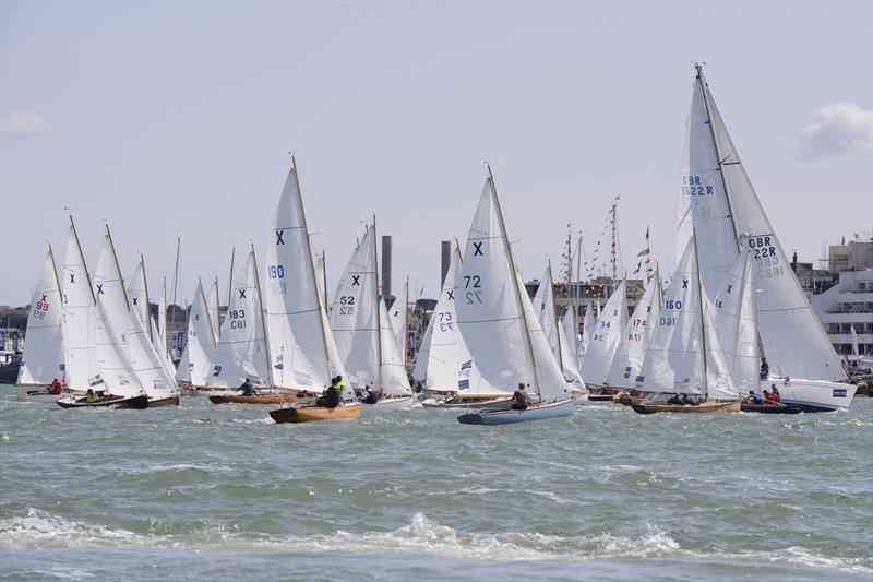 Venus (X72) at Aberdeen Asset Management Cowes Week photo copyright Rick Tomlinson / www.rick-tomlinson.com taken at Cowes Combined Clubs and featuring the XOD class