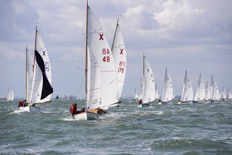 XL (X48) and Beatrix (X178) at Aberdeen Asset Management Cowes Week - photo © Rick Tomlinson / www.rick-tomlinson.com