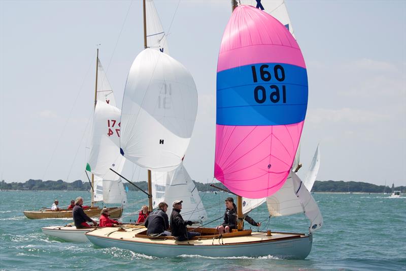 Xcitation leading Astralita and Foxglove during Itchenor SC's Points Week photo copyright Kirsty Bang taken at Itchenor Sailing Club and featuring the XOD class