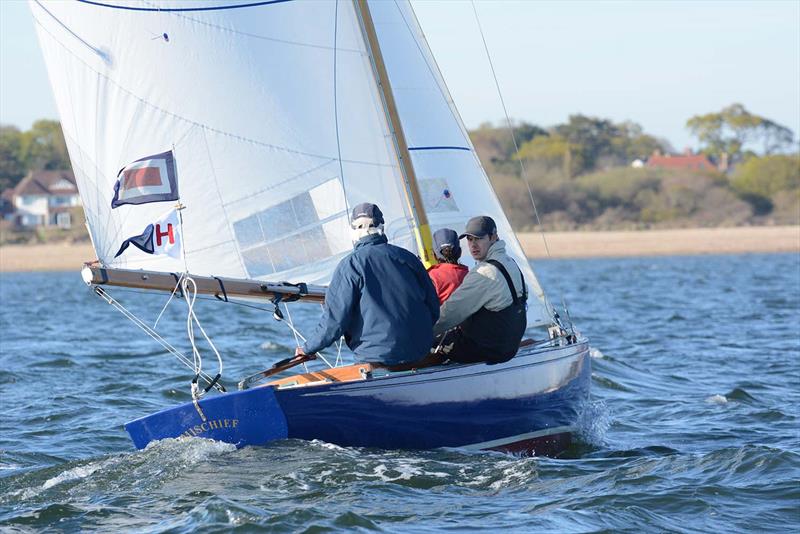 Mischief during the Hamble River SC Bottle Pursuit photo copyright Trevor Pountain taken at Hamble River Sailing Club and featuring the XOD class