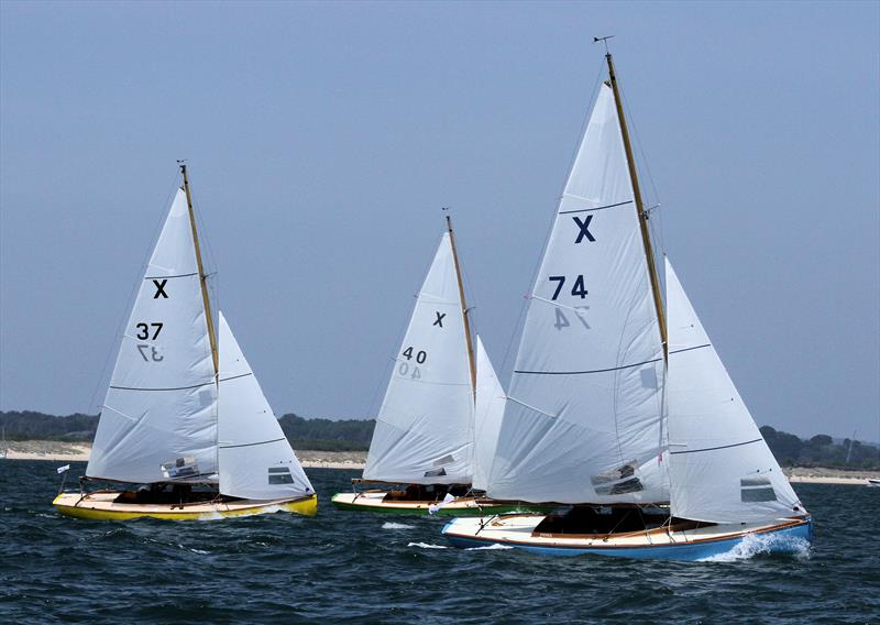 XOD, Flying Fifteen and Shrimper course on day 2 of the International Paint Poole Regatta photo copyright Mark Jardine taken at Parkstone Yacht Club and featuring the XOD class