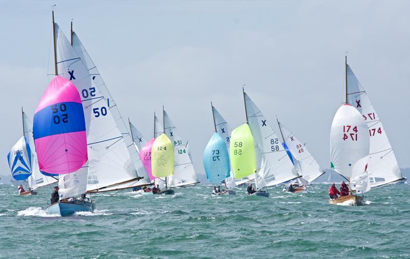 Big breeze on Sunday at Aberdeen Asset Management Cowes Week - photo © Tom Hicks / www.solentaction.com