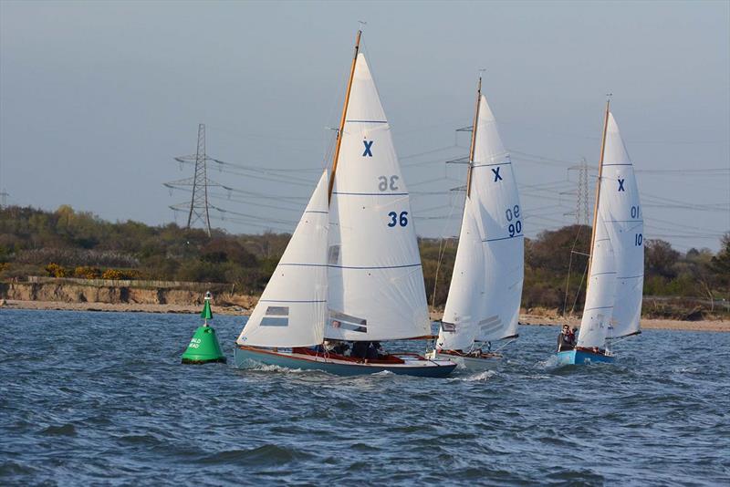 XOD start on day 2 of the Hamble River Early Bird Series  - photo © Trevor Pountain