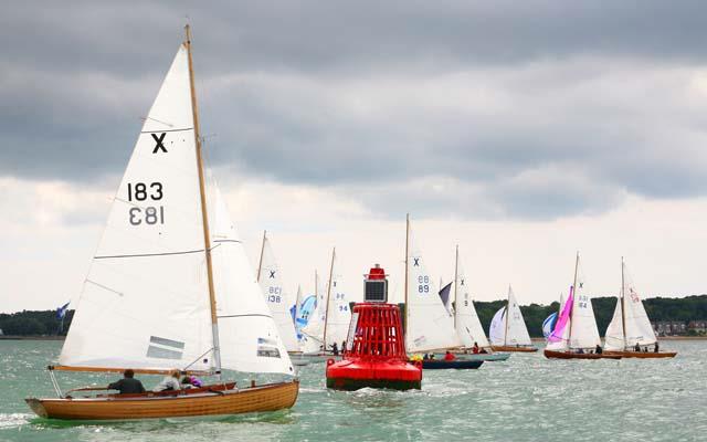 All set for the 10th Anniversary Taittinger RSYC Regatta photo copyright Keith Allso taken at Royal Solent Yacht Club and featuring the XOD class