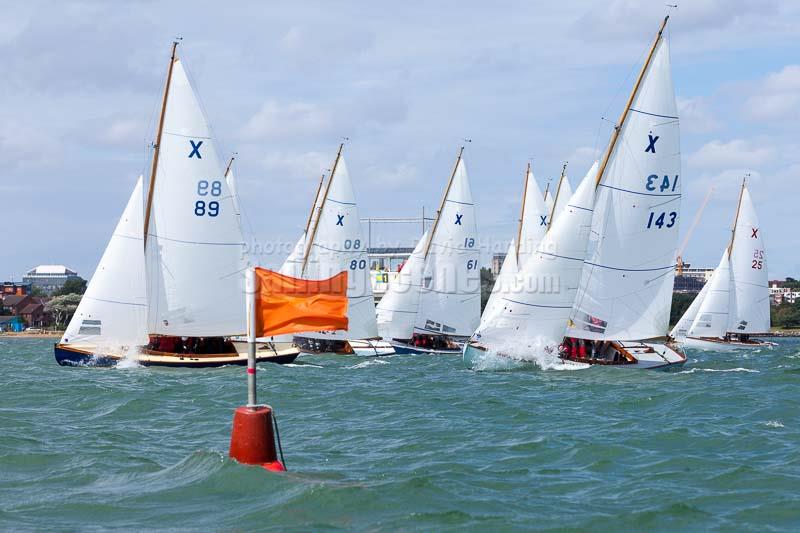 XOD start at Zhik Poole Week photo copyright David Harding / www.sailingscenes.com taken at Parkstone Yacht Club and featuring the XOD class