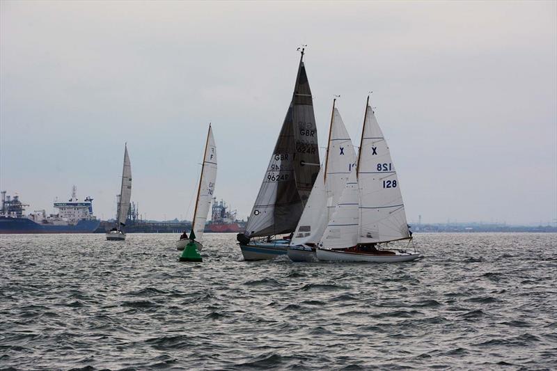 The Bottle Pursuit at Hamble photo copyright Trevor Pountain taken at Hamble River Sailing Club and featuring the XOD class