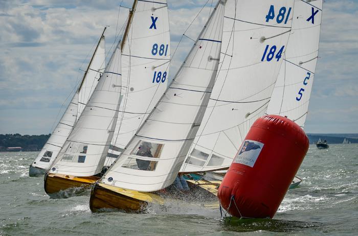 XOD startline action on day 1 at Cowes Classic Week photo copyright Tim Jeffreys Photography taken at Royal London Yacht Club and featuring the XOD class