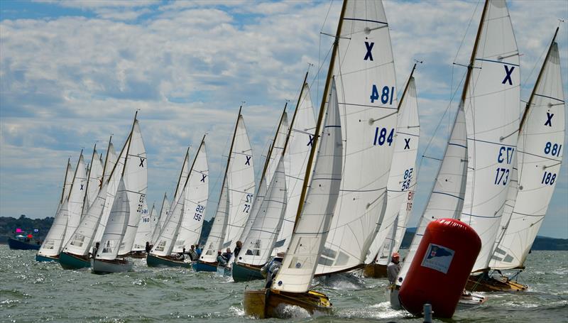 The 40  XODs enjoy very close racing at Cowes Classic Week - photo © Tim Jeffreys Photography