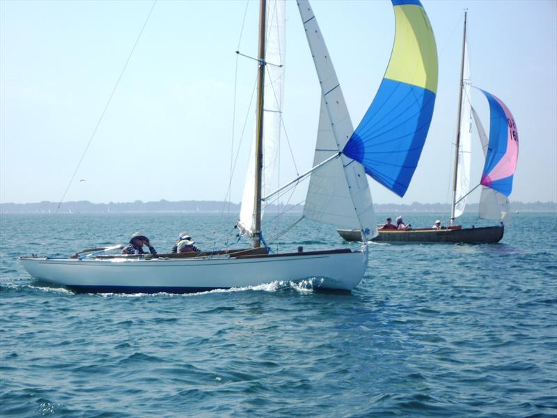 Harmony and Merlin enjoy perfect Chichester Harbour conditions photo copyright Andy Penman taken at Itchenor Sailing Club and featuring the XOD class