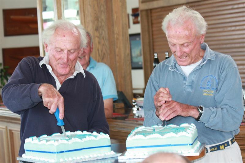 Ado & Stuart Jardine at their surprise 80th Birthday Party photo copyright Doug Rogerson taken at Royal Lymington Yacht Club and featuring the XOD class