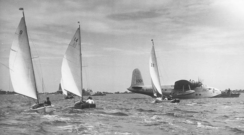 Poole Regatta and Poole flying boat history photo copyright Poole Flying Boat Celebration / www.pooleflyingboats.com taken at Poole Yacht Club and featuring the XOD class