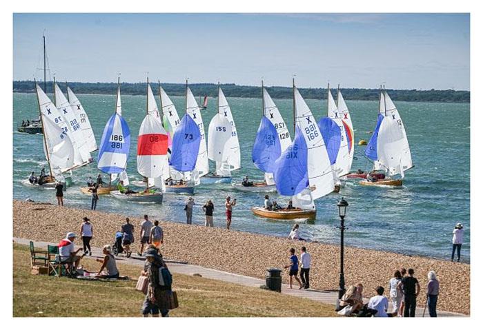 Action in the XOD class - Cowes Week 2022 photo copyright Martin Allen / CWL taken at Cowes Combined Clubs and featuring the XOD class