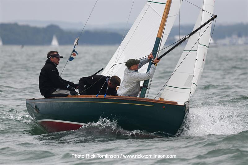 Hamble Classics - Kathleen photo copyright Rick Tomlinson / www.rick-tomlinson.com taken at Hamble River Sailing Club and featuring the XOD class