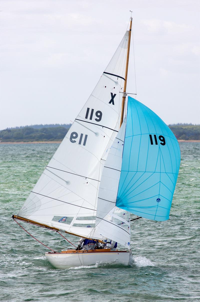 XOD fleet on Day 4 of Cowes Week 2025 photo copyright Martin Augustus / www.sailingimages.co.uk taken at Cowes Combined Clubs and featuring the XOD class