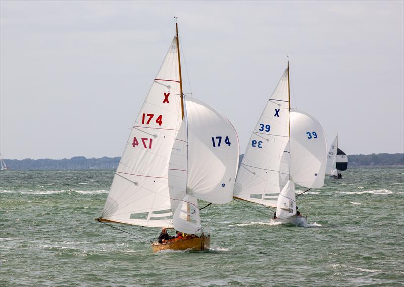 XOD fleet on Day 4 of Cowes Week 2025 photo copyright Martin Augustus / www.sailingimages.co.uk taken at Cowes Combined Clubs and featuring the XOD class