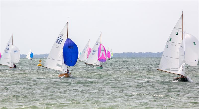 XOD fleet on Day 5 of Cowes Week 2025 photo copyright Martin Augustus / www.sailingimages.co.uk taken at Cowes Combined Clubs and featuring the XOD class