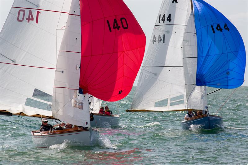 XOD fleet on Day 7 of Cowes Week 2025 photo copyright Martin Augustus / www.sailingimages.co.uk taken at Cowes Combined Clubs and featuring the XOD class