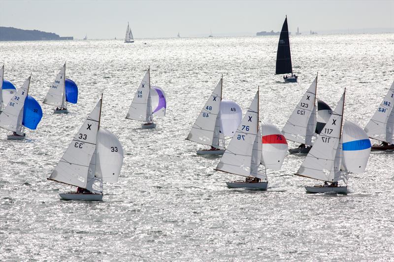 XOD fleet on Day 1 at North Sails Cowes Week - photo © Martin Augustus / www.sailingimages.co.uk