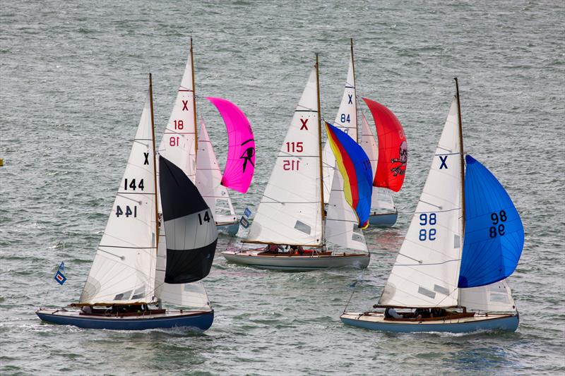 XOD fleet on Day 1 at North Sails Cowes Week - photo © Martin Augustus / www.sailingimages.co.uk