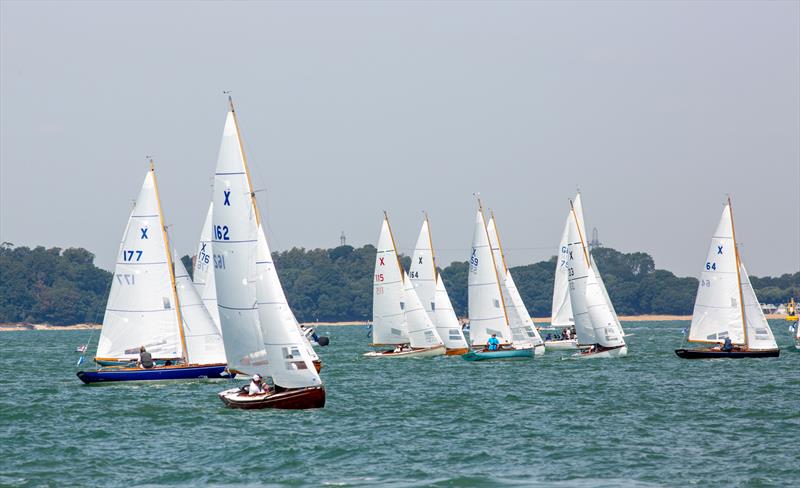 XOD fleet on Day 2 at North Sails Cowes Week - photo © Martin Augustus / www.sailingimages.co.uk