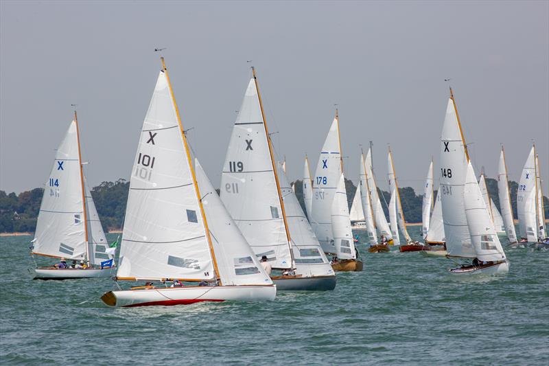 XOD fleet on Day 2 at North Sails Cowes Week - photo © Martin Augustus / www.sailingimages.co.uk