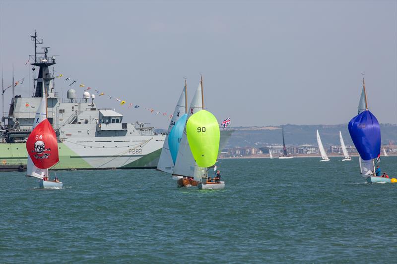 XOD fleet - North Sails Cowes Week Day 3 photo copyright Martin Augustus / www.sailingimages.co.uk taken at Cowes Combined Clubs and featuring the XOD class
