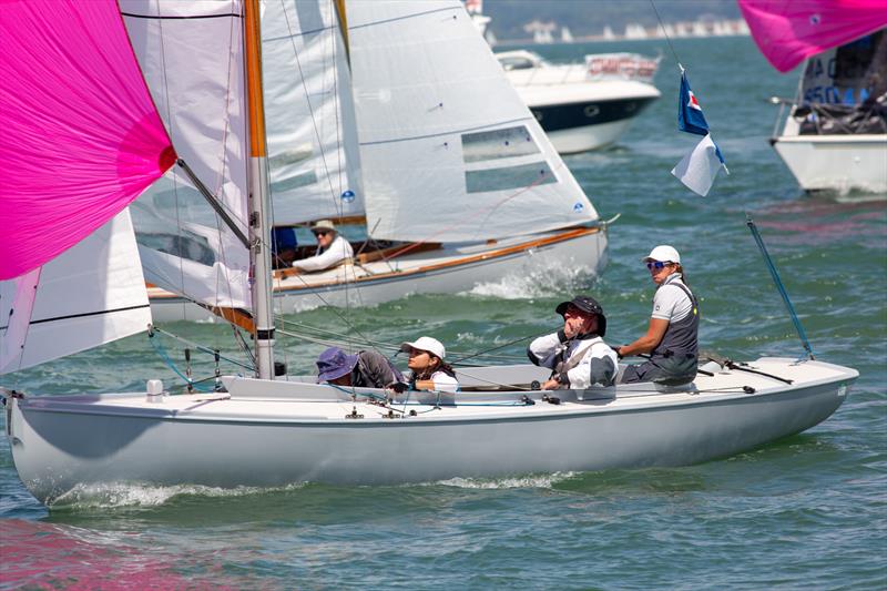 XOD fleet - North Sails Cowes Week Day 3 photo copyright Martin Augustus / www.sailingimages.co.uk taken at Cowes Combined Clubs and featuring the XOD class