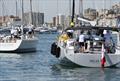 Yachts leaving the harbour on day 2 of the inaugural X-Yachts Spanish Gold Cup &copy; Oriold Esteve / www.photonautic.com