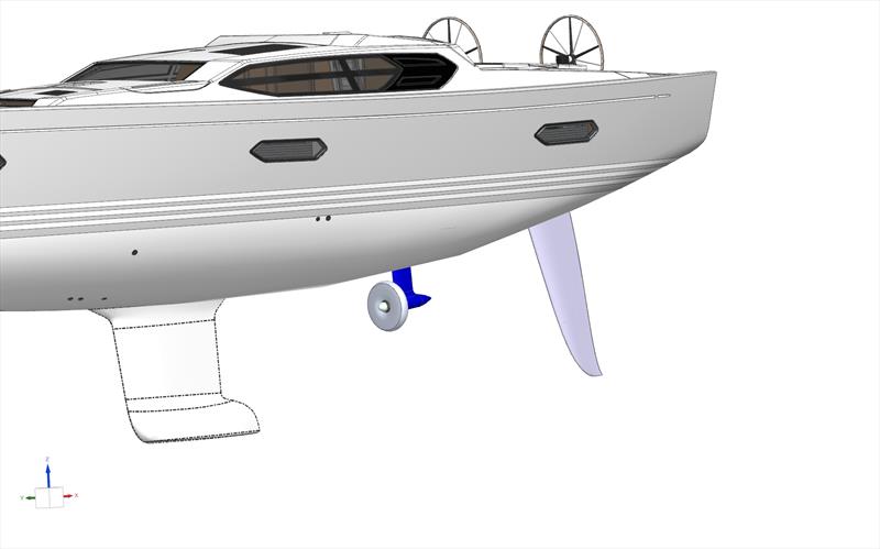 XC 47 build no. 1 hybrid - photo © X-Yachts