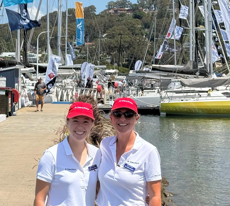 All smiles from the X-Yachts team at the Pittwater Sail Expo - photo © Kevin Wallis