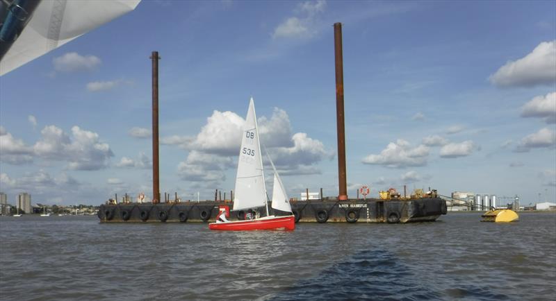 Yachting World Dayboats at Gravesend Sailing Club photo copyright Julie Baker taken at Gravesend Sailing Club and featuring the Yachting World Dayboat class