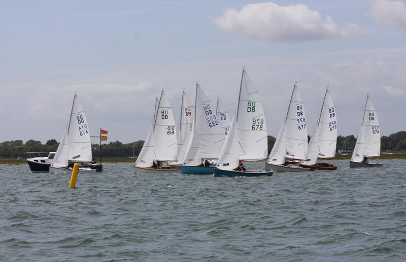 Race start during the Bosham SC Yachting World Dayboat Open photo copyright Dawn Tomlinson taken at Bosham Sailing Club and featuring the Yachting World Dayboat class