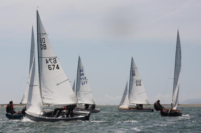 The fleet racing during the Bosham SC Yachting World Dayboat Open photo copyright Dawn Tomlinson taken at Bosham Sailing Club and featuring the Yachting World Dayboat class