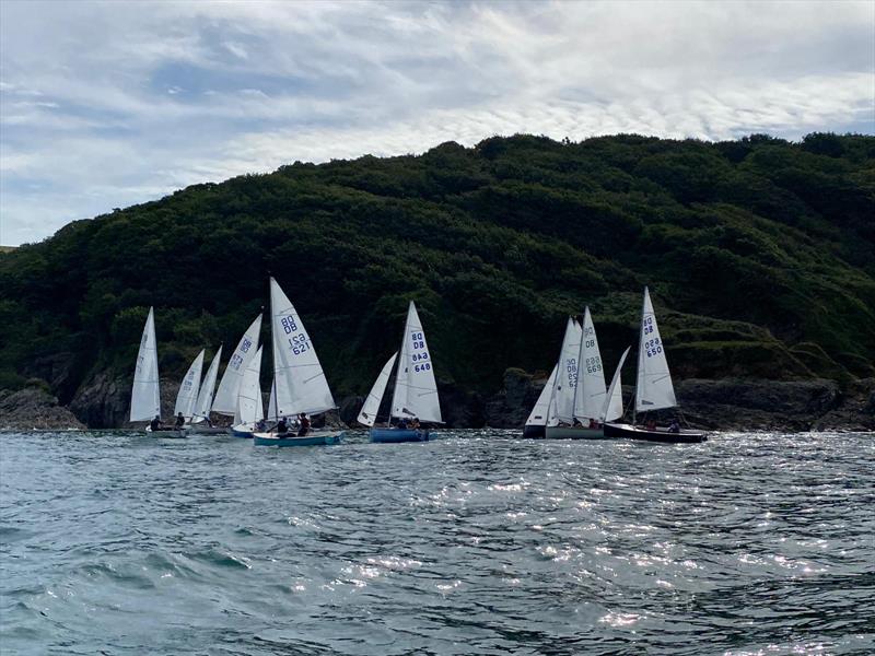 Yachting World Dayboats at the Salcombe Town Regatta 2024 photo copyright Simon Bullingham taken at Salcombe Yacht Club and featuring the Yachting World Dayboat class