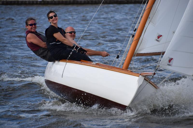 Chris Bunn's Yare & Bure Fox, winner of three series during Oulton Week 2019 photo copyright Trish Barnes taken at Waveney & Oulton Broad Yacht Club and featuring the Yare & Bure One Design class