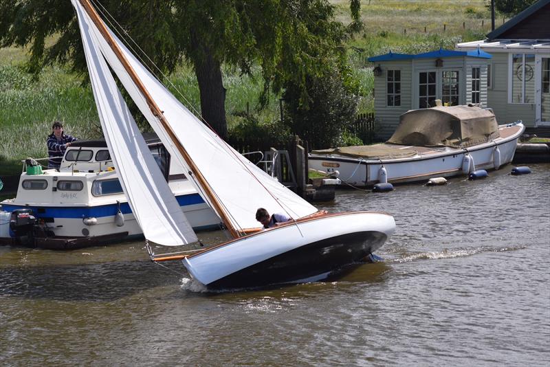 Yare & Bure 30 Scarce Copper on the way to Potter Heigham Bridge during the 61st Yachtmaster Insurance Three Rivers Race - photo © Holly Hancock