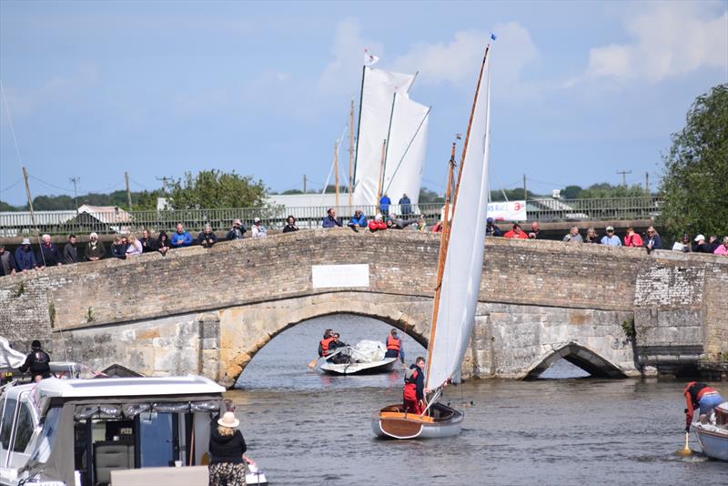 Going under the Bridge during the 61st Yachtmaster Insurance Three Rivers Race - photo © Holly Hancock