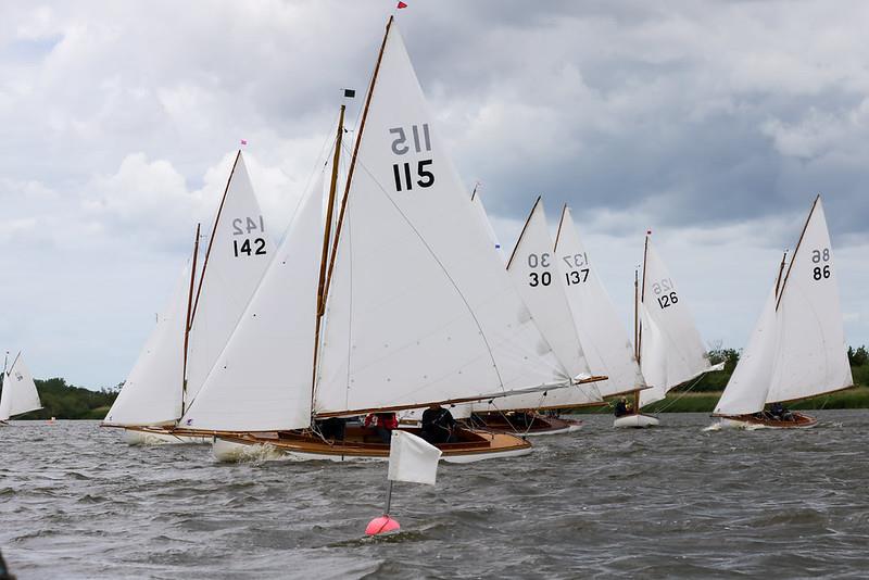 YBOD action during the Norfolk Punt Club's Keelboat Open photo copyright Robin Myerscough taken at Norfolk Punt Club and featuring the Yare & Bure One Design class