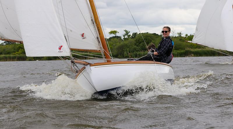 YBOD action during the Norfolk Punt Club's Keelboat Open photo copyright Robin Myerscough taken at Norfolk Punt Club and featuring the Yare & Bure One Design class